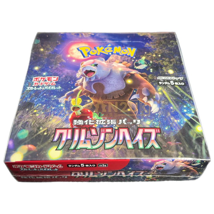 Scarlet & Violet – Crimson Haze Booster Box (Japanese Version) – 30 Packs