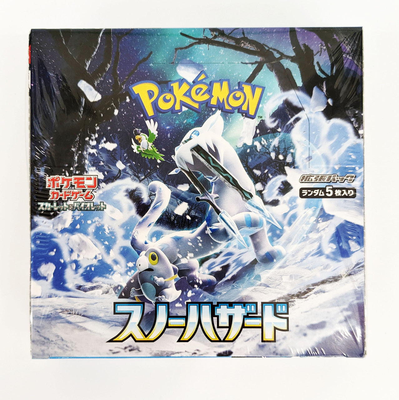 Scarlet & Violet – Snow Hazard Booster Box (Japanese Version) – 30 Packs