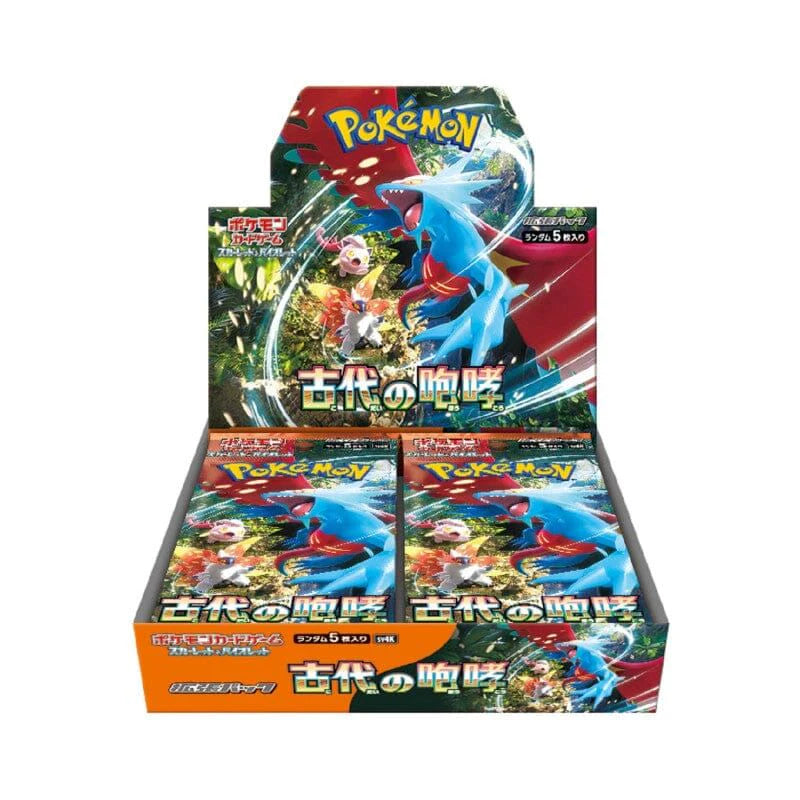 Scarlet & Violet – Ancient Roar Booster Box (Japanese Version) – 30 Packs